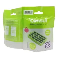 Filtro Original Desodorizador Geladeira Consul Bem Estar Kit 2 Peças W10515645 K00002