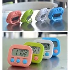 Timer Temporizador Cronometro Digital De Cozinha Mesa com Imã geladeira Números Grandes Conta Para Cima Ou Para Baixo