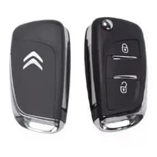 Carcaça Chave Canivete Citroen C3 AirCross C3 Picasso 2 Botões 2013 a 2022