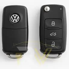 Chave Canivete Volkswagen G6 G7 Fox Gol Voyage Saveiro 2014 a 2023