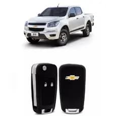 Chave Canivete Carcaca  GM Onix Joy S10 Prisma Tracker Spin Cruze 2 BOTÕES