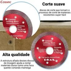 Disco De Corte Diamantado Para Porcelanato 105mmx20mm Ferramenta muito útil
