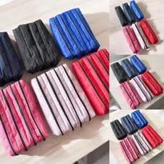 Estojo Escolar Nylon Zíper Material  Escolar-- ESTOJO ESCOLAR 2025