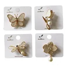 Broche de MADRE PÉROLA para Mulheres,Grande Broche de Bowknot, MODELO  MADRE PÉROLA