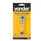 Estanho fio 1,0mm 63x37 25g tubo - Vonder
