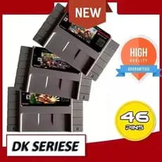 Kit com 3 Cartucho Super Nintendo Donkey Kong 1,2 e 3 Versão USA