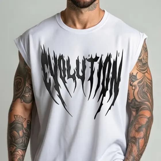 Camiseta Regata Oversized 100% Algodão Masculino Para Academia Moda Gotica Moda Verão