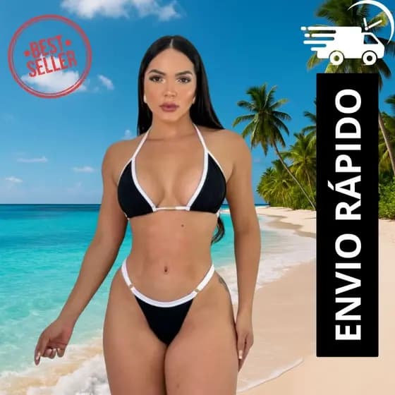 Biquíni De Fita Bicolor Forro duplo com Regulagem Bronze Marquinha Envio Rápido