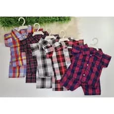 Conjunto Xadrez Infantil Masculino Camisa Xadrex Bebê Menino Blusa e Short São João Conjunto Junino Baby Xadrez