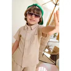 Conjunto Infantil Guilherme Tricot Roupa Infantil Masculina Short e Blusa Menino em Tricot Luxo Conjunto Verão Infantil