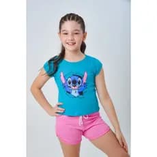Kit Sortido Peças de Roupas Infantis Feminino Verão Conjunto Infantil Menina 2 4 6 anos Roupa de Verão Kids