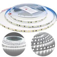 Fita Led Direta 127v 10w E 120leds/m Rolo 10m Não Usa Fonte Luz Branco-quente   branca fria  Luz natural