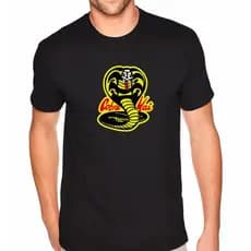 Camiseta cobra kai infantil adulto unisex