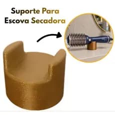 Suporte Escova Modeladora Descanso de Escova Secadora  Conair Secador Chapinha Universal - PREMIUM