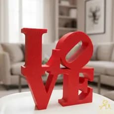 Letreiro decorativo LOVE - impressão 3D – Decore Seu Espaço com Estilo!