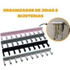 Organizador de Joias e Bijuterias Suporte para Colares Brincos e Pulseiras