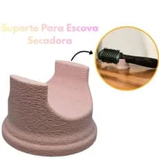 Suporte Escova Secadora Descanso Conair Modeladora Secador de Cabelo e Chapinha Babyliss - Universal
