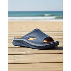 Chinelo Masculino Slide Nuvem Anatômico Macio Com Palmilha Prático Para O Dia A Dia Nid Feet