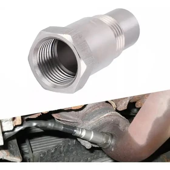 Adaptador De Espaçador De Sensor De Oxigênio O2 De Aço inoxidável