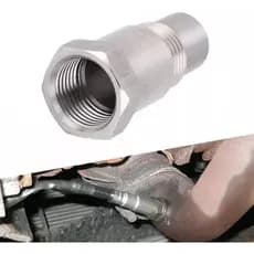 Adaptador De Espaçador De Sensor De Oxigênio O2 De Aço inoxidável