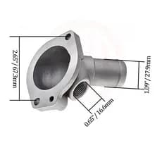 Tampa Da Carcaça Da Válvula Termostática Honda Civic 1996 1997 1998 1999 2000