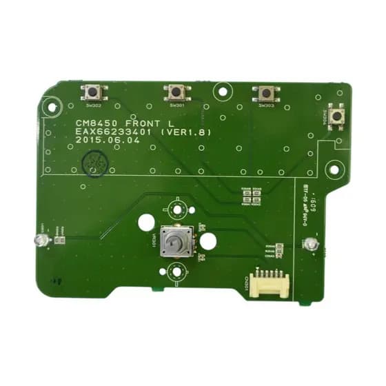 PLACA FRONTAL DO POTENCIOMETRO CM9750 EBR80739605 EAX66233401
