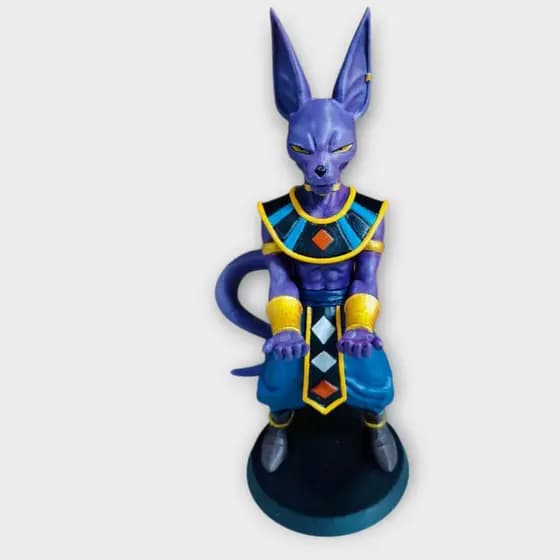 Beerus Deus da Destruição de Dragon Ball Super Figura de Ação e Suporte para Controle de Vídeo Game