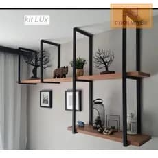 kit30cm industrial LUX prateleira de   envio 24hs pre encomenda devido alta demanda