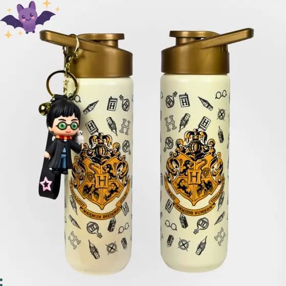Garrafinha Harry Potter 700ml Infantil | Escolar | Não Vaza | Livre de BPA 700ml