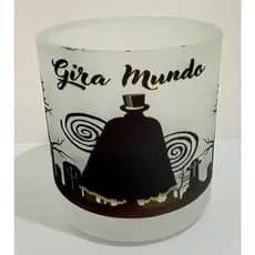 EXU GIRA MUNDO COPO DE EXU BEBIDAS E WHISKY 260ML VIDRO - UMBANDA QUIMBANDA CANDOMBLE CALUNGA