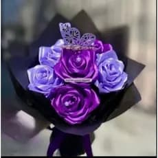 Buquê eterno de cetim, buquê de rosas eternas,rosa de cetim, lembrancinha dia das mães, namorados,rosas eternas