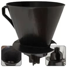 Porta Filtro/Coador Para Café Suporte Funil de Plástico Adaptador para Garrafa