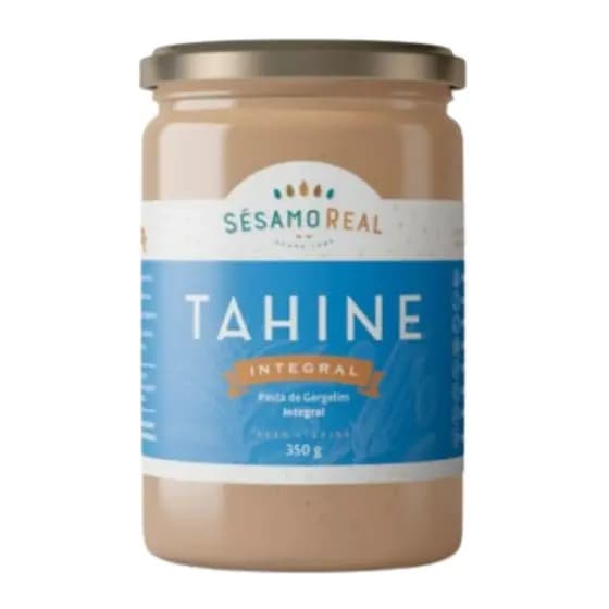 Tahine Integral Pasta de Gergelim Integral Sésamo Real