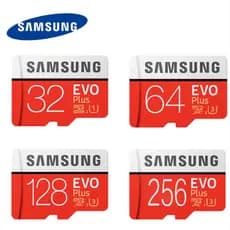 Cartão De Memória Micro SD Samsung 16GB 32GB 64GB 128GB 256GB TF De Armazenamento De Alta Velocidade