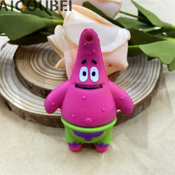 Unidade flash Estrela Torta De silicone Personalizada USB Pen drive De Alta Velocidade mini 2.0 1GB 2GB 4GB 8GB 16GB 32G