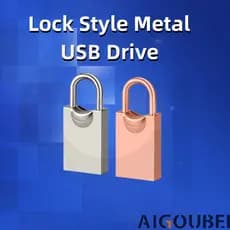 Trava De Metal Unidade Mini Flash De Alta Velocidade 1GB 2GB 4GB 8GB 16GB 32GB 64GB 128GB 2TB Portátil Universal