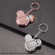 USB 2.0 Flash Drive Bonito Mickey Mouse Metal Portátil Caneta Armazenamento 1GB 2GB 4GB 8GB 16GB 32GB 64GB 128GB