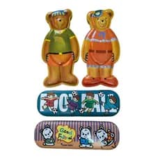 Estojo escolar metal antigo raro anos 90 raridade