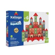 Brincando de Engenheiro 200 Peças Xalingo
