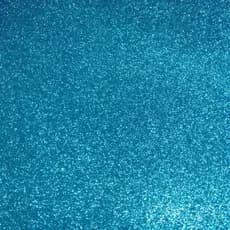 EVA Glitter 40 x 48 cm - Pacote com 5 Peças Azul Claro