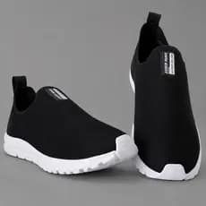 Tenis Meia Masculino Calce Fácil Ortopédico Sneaker slip on Sem Cadarço Esportivo Casual Academia