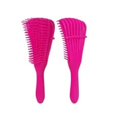 Kit 2 Escovas Polvo Escova pra Cabelo Fácil Desembaraço Uso Pratico
