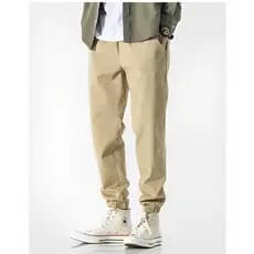 jogger unissex masculino com punho colorida