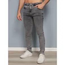 Calça Jeans Masculina Skinny Elastano Lycra