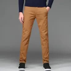 Calça sarja colorida social cor váriada