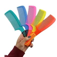 5  ou 10 Pentes Cabelo Plastico Anti-estatico Colorido