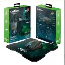Kit Gamer 2 Em 1 Mouse + Mouse Pad Cgg021 - ELG