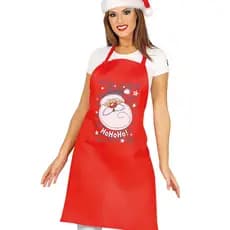 Avental de Natal Vermelho