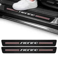 Kit Soleira Fiorino Adesivo Utilitário 2 Portas Carro Vinil Resistente Proteção Anti Riscos