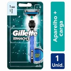 Aparelho de Barbear Acqua Gillette Mach3